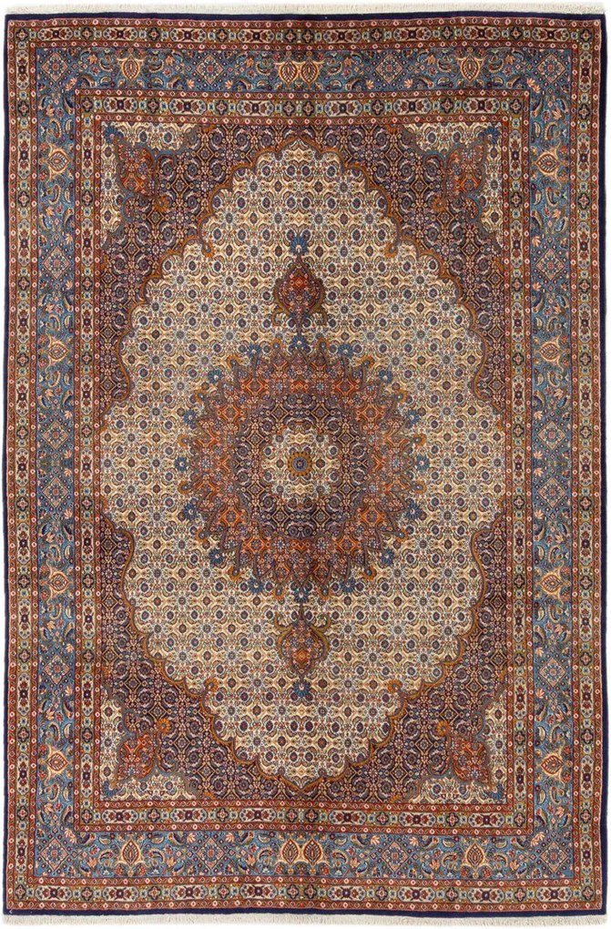 Moud Tappeto 300 x 200 (Iran) Annodato A Mano