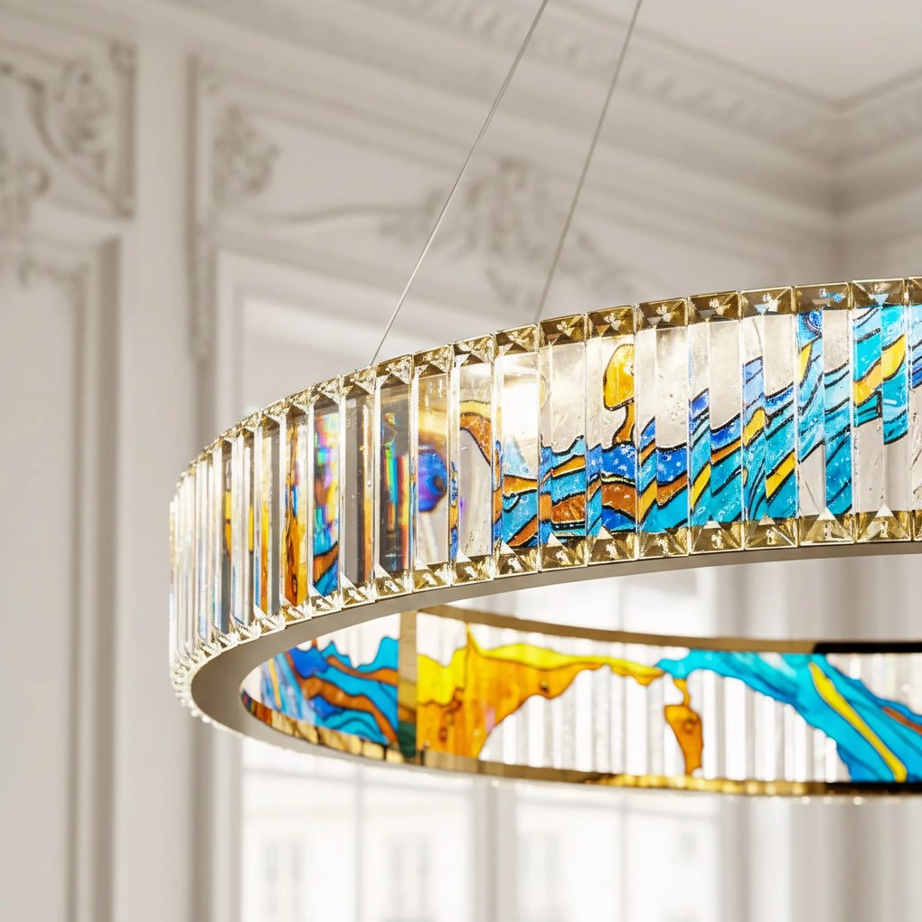 Lampada da soffitto APP1748-CP 60CM