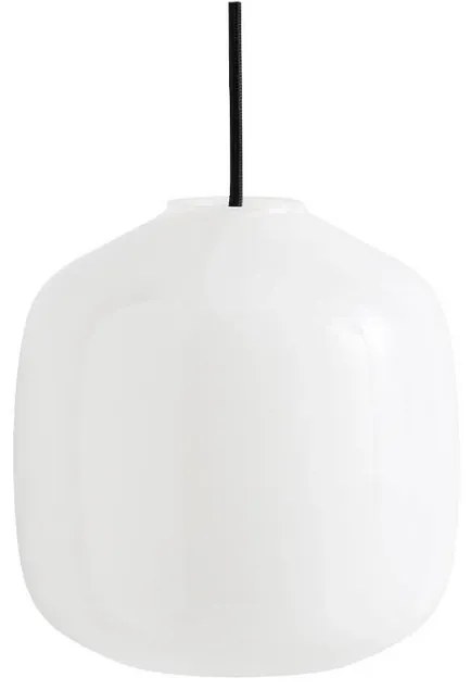 Buoy Glass 200 Lampada a Sospensione Opal/Soft-Black - Hay