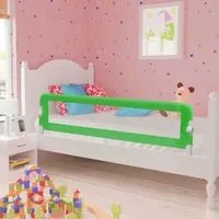 Sponde Letto per la Sicurezza dei Bambini 2 pz Verde 150x42 cmcod mxl 71266