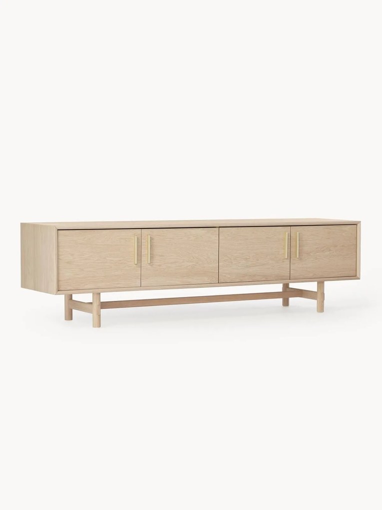 Credenza bassa in legno di quercia Diana