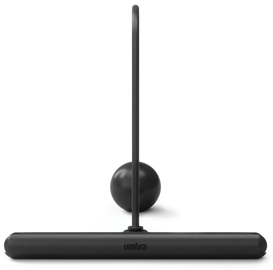 Cornice nera in vetro verticale con sostegno 19x23 cm Flute – Umbra