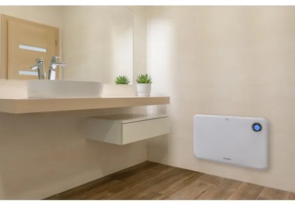 Sencor - Termoconvettore con display LCD e termostato 750W/1500W/230V IP24