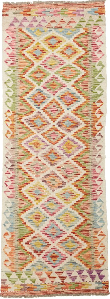 Kilim Tappeto 190 x 70 (Pakistan) Tessuto A Mano