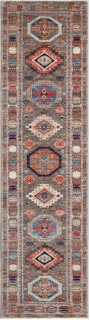 Kazak Tappeto 80 x 300 (Pakistan) Annodato A Mano