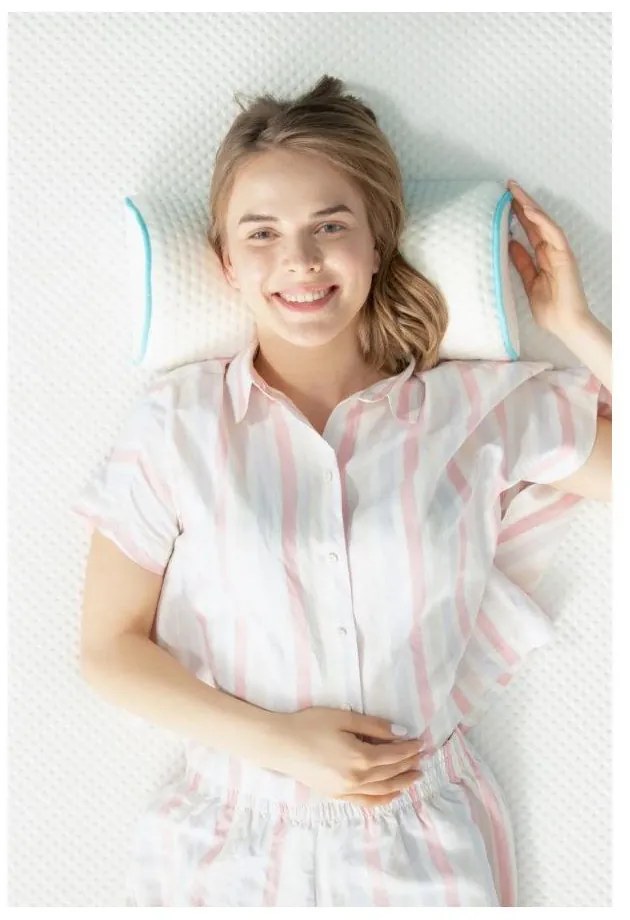 Cuscino ergonomico con imbottitura in memory foam 18x42 cm – Mila Home