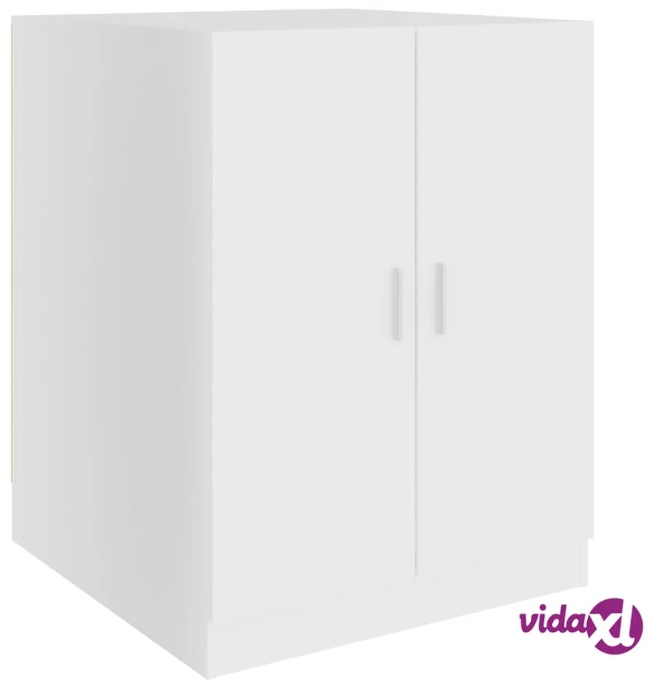 vidaXL Mobile per Lavatrice Bianco 71x71,5x91,5 cm