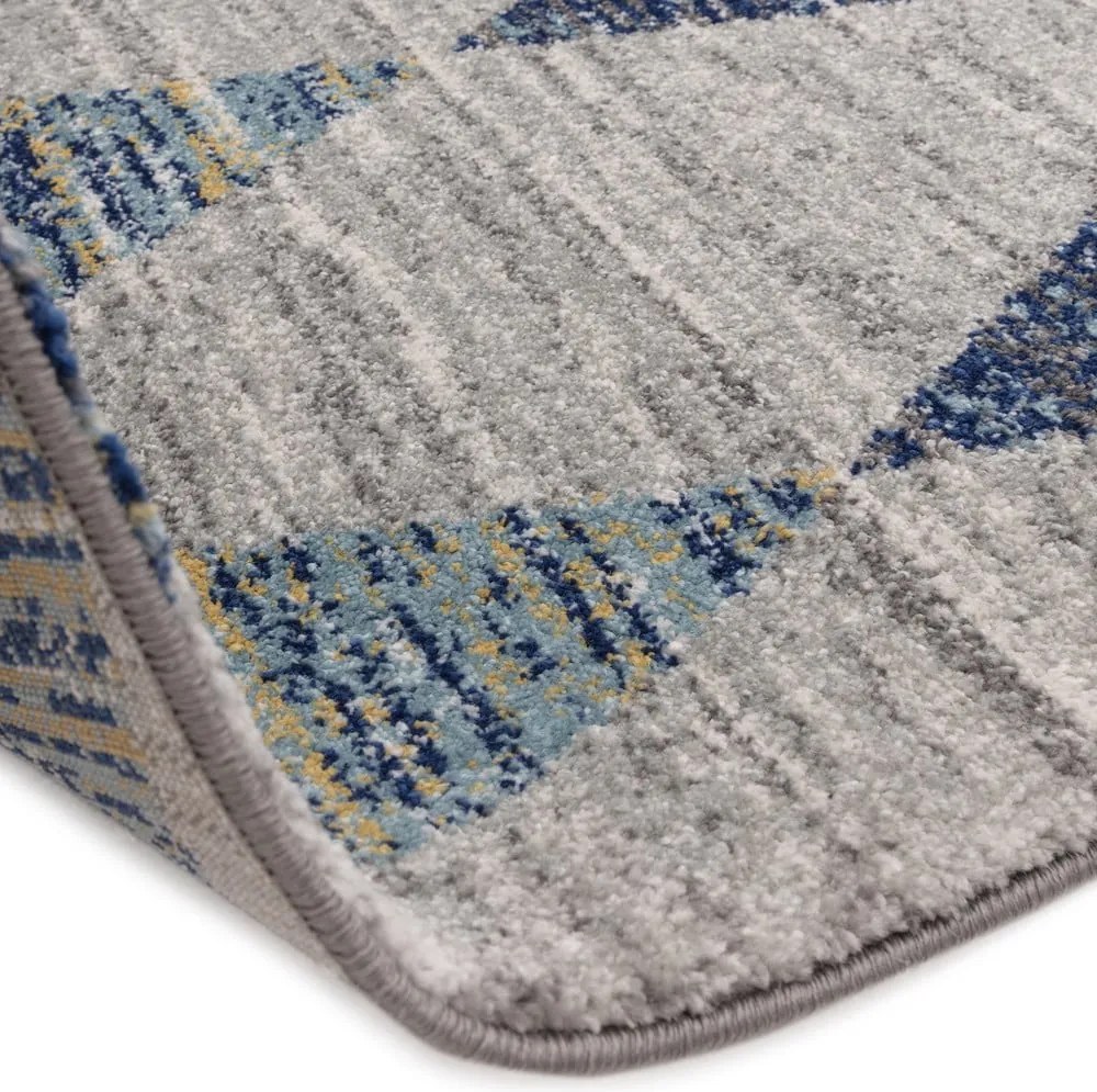 Tappeto blu 120x170 cm Muse Harlequin Blue – Asiatic Carpets