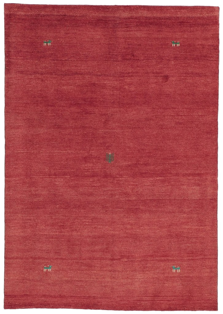 Gabbeh Tappeto persiano 200x140 Rosso (Iran) Annodato A Mano