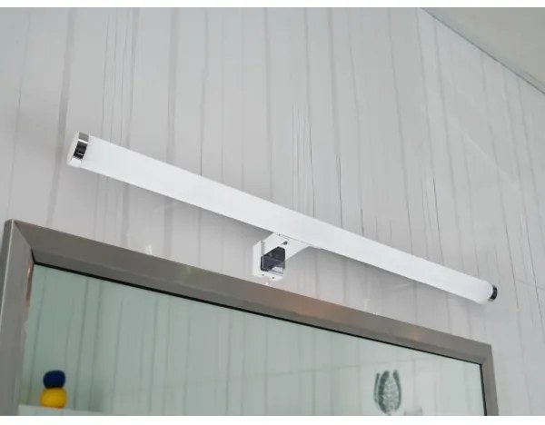Illuminazione LED per specchio da bagno LED/12W/230V 59,5 cm IP44 cromo lucido