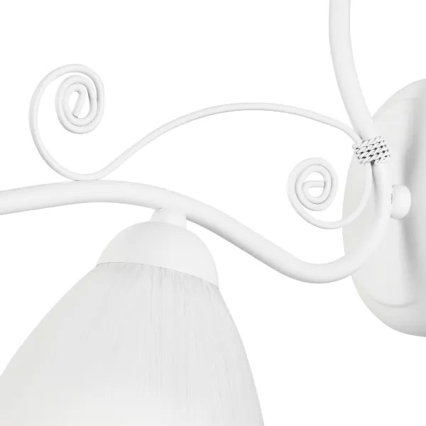 Applique RETRO II 1xE27/60W/230V bianco