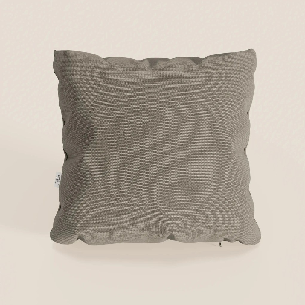 Honey cuscino disponibile in diversi colori realizzato in tessuto simil cotone impermeabile T13 tortora