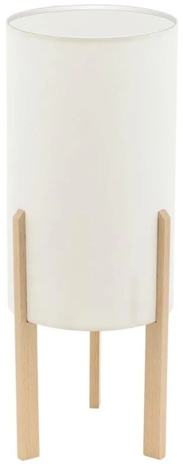 Eglo 97891 - Lampada da tavolo CAMPODINO 1xE27/60W/230V altezza 400mm bianco