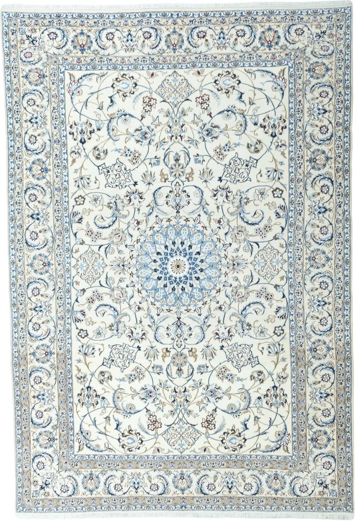 Nain Tappeto 250 x 360 Beige (Iran) Annodato A Mano