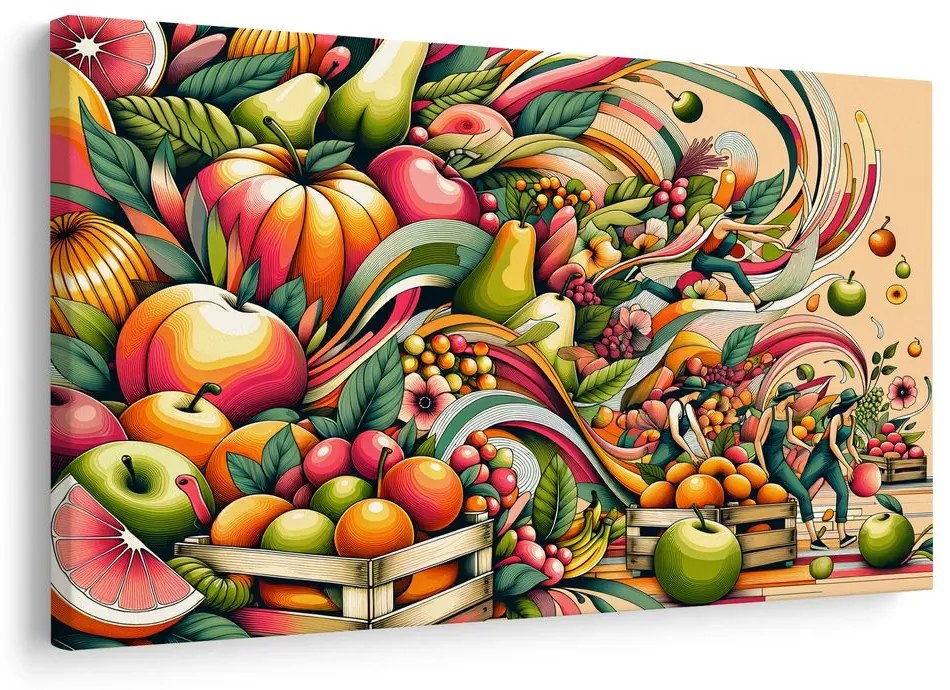 Quadro su tela – Esplosione di frutta