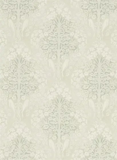 Florale Tapete Lerena von Sanderson - Willow