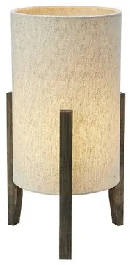 Eruca 1 Lampada da Tavolo H39 Walnut/Beige - Markslöjd