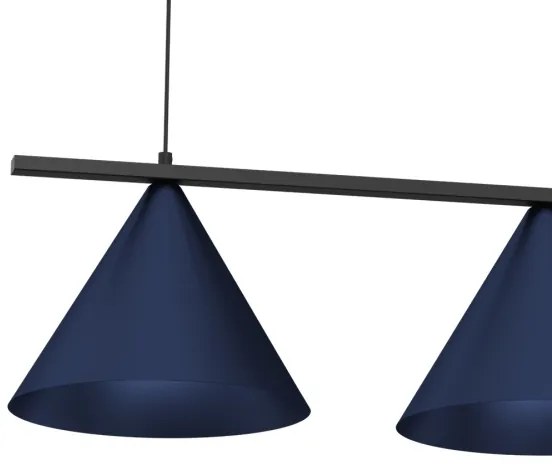 Lampadario a cavo CAPITAL 3xGX53/15W/230V blu