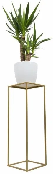 Portafiori 70x24 cm oro