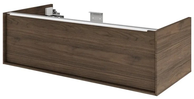 Mobile da bagno sospeso sotto lavabo L 105 x H 32 x P 48 cm betulla satinato, 1 cassetto SENSEA Neo