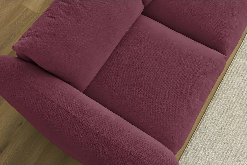 Divano burgundi 265 cm Ernest – Bobochic Paris