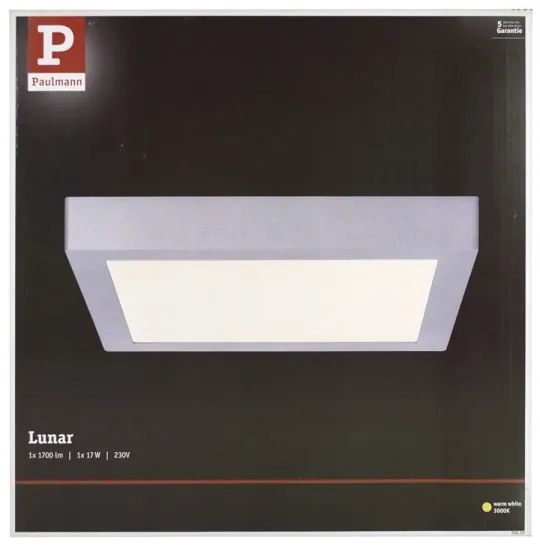 Paulmann 70650 - LED/17W Plafoniera LUNAR 230V