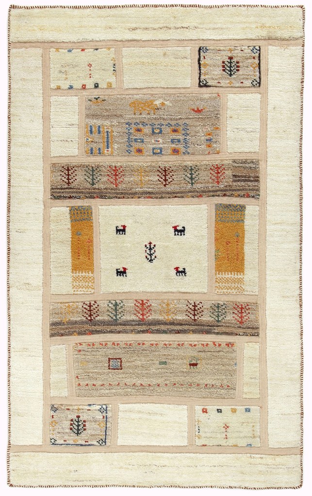 Gabbeh Tappeto persiano 140 x 80 (Iran) Annodato A Mano
