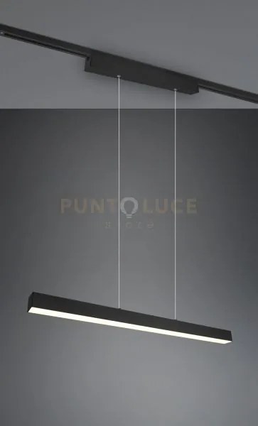 Duoline paros sospensione led 29w 3400lm, 3000k bi-emissione metall...