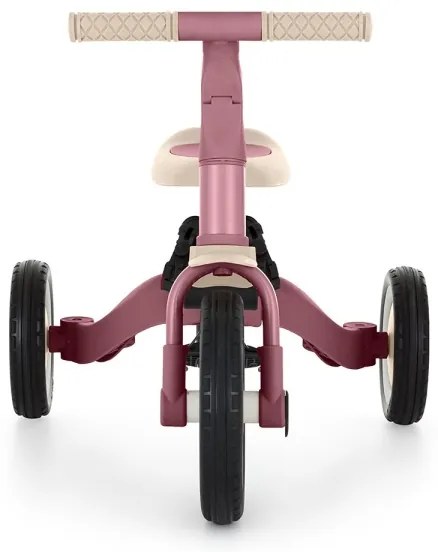PETITE&MARS - Triciclo per bambini 5in1 TURBO Dusty Rosa