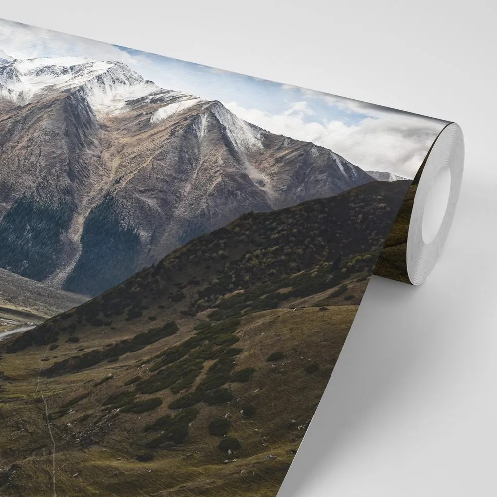 Carta da parati autoadesiva – Splendido panorama montano