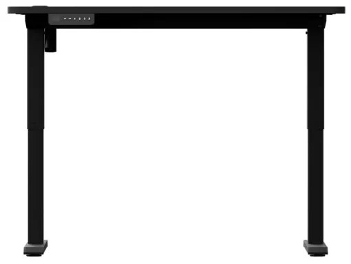 Altezza regolabile scrivania LEVANO 120x60 cm nero