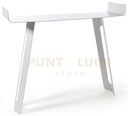 Consolle per ingresso moderna tibet bianco marmo in ferro 110x35x85hcm