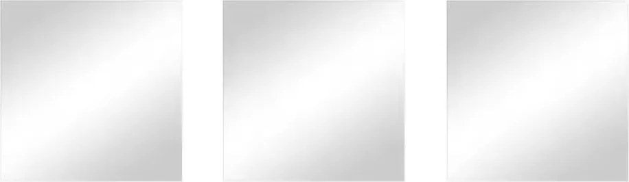 Set di specchi da parete 3 pz 30x30 cm – MSV