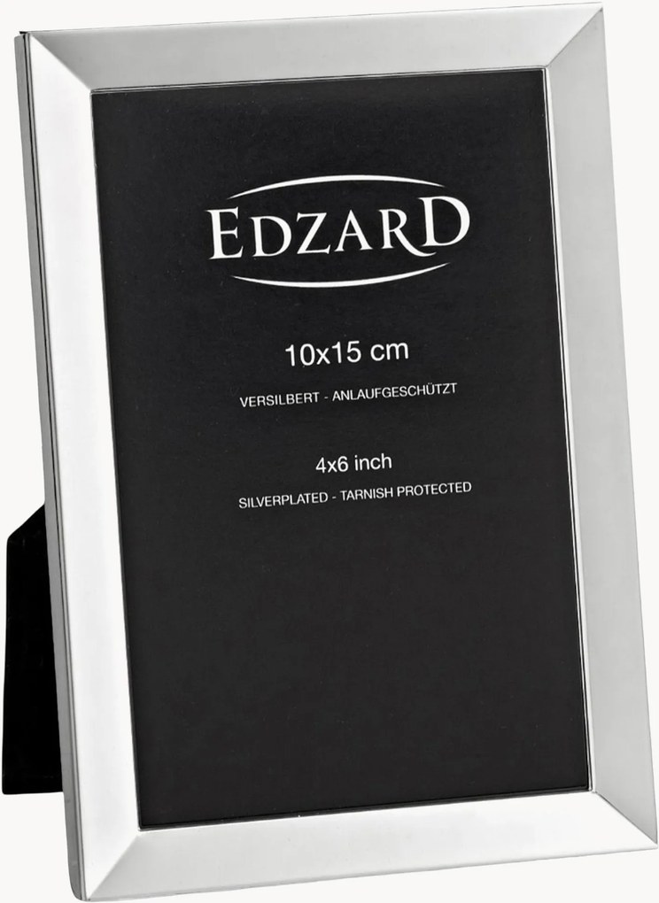 Cornice portafoto placcata in argento Livorno