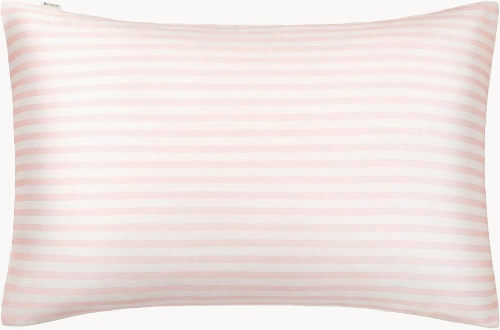 Federa in seta charmeuse Striped