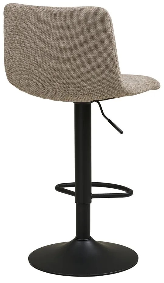 Sgabello da bar beige imbottito con altezza regolabile (altezza della seduta 61 cm) Middelfart – House Nordic