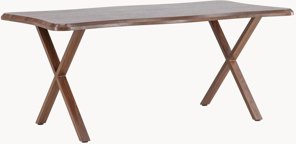 Tavolo effetto legno Fiona, 180 x 90 cm