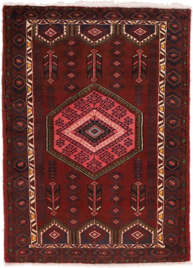 Hamedan Tappeto persiano 100 x 140 (Iran) Annodato A Mano