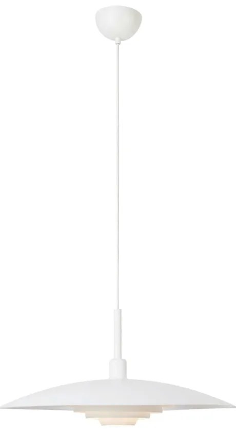 Lampadario bianco con paralume in metallo ø 57 cm Piny – Markslöjd
