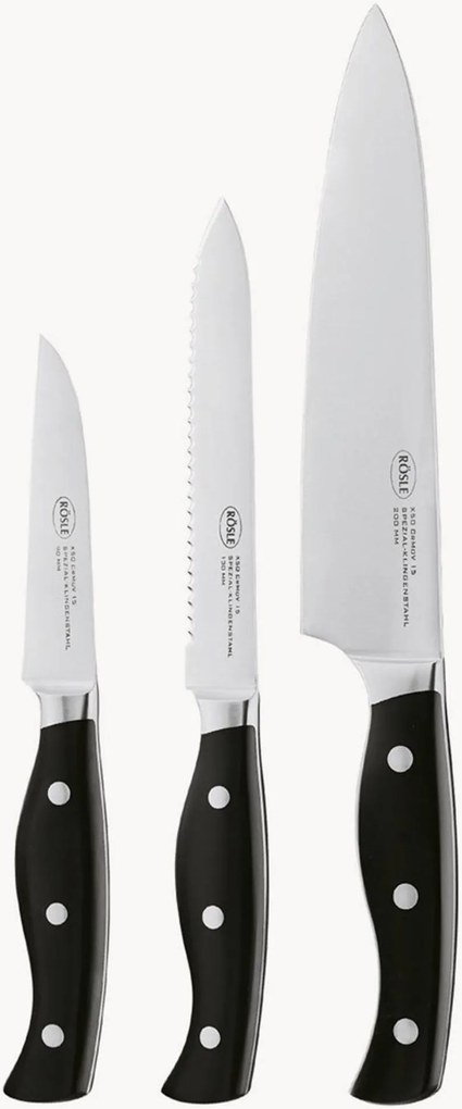 Set di 3 coltelli Pura