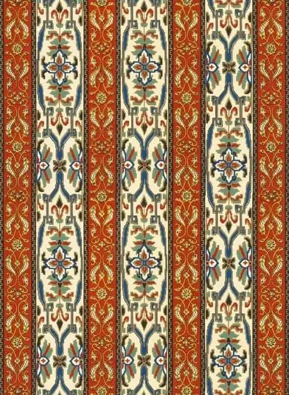 House of Hackney Carta da parati Mamounia - Henna/ Ecru