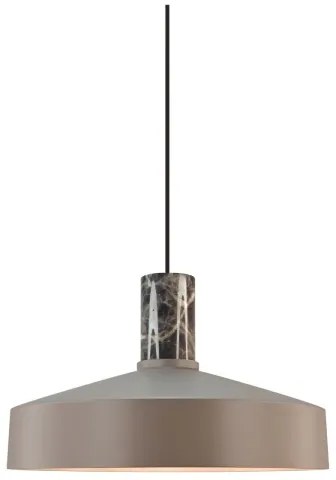 Nordlux - Lampadario a sospensione con filo ELVAS 1xE27/60W/230V diametro 37,5 cm marrone