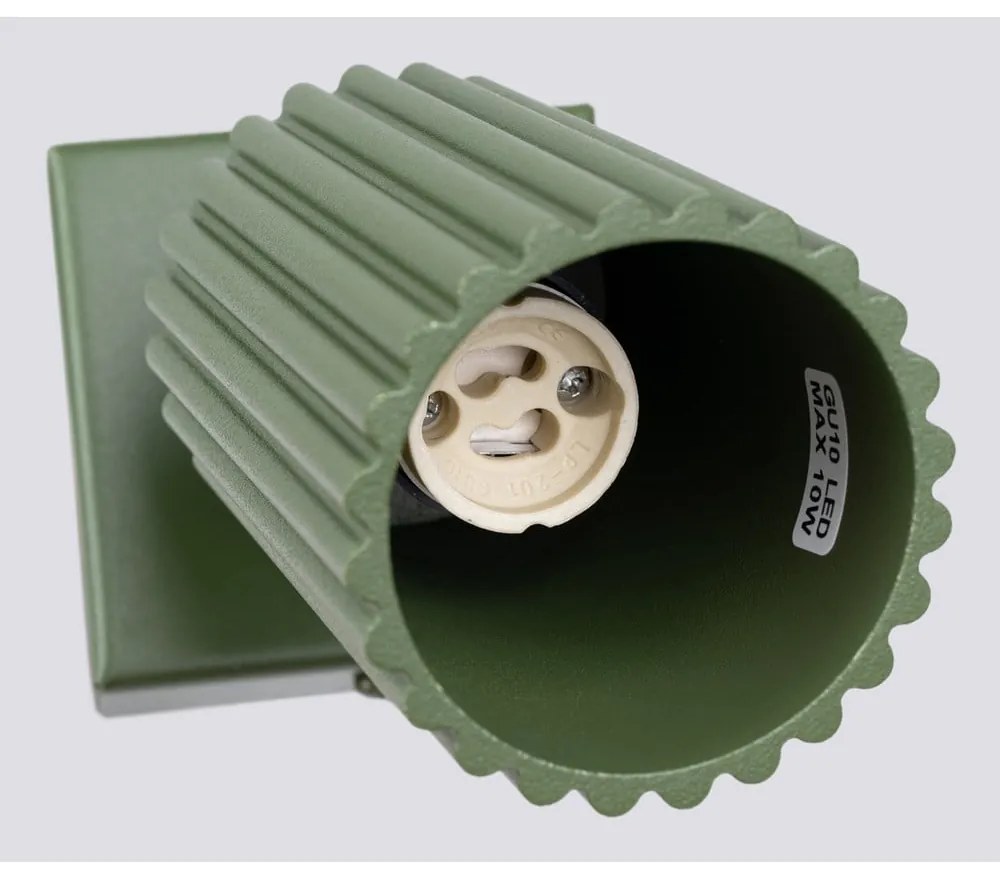 Faretto verde 8x16 cm Gleam – Sollux