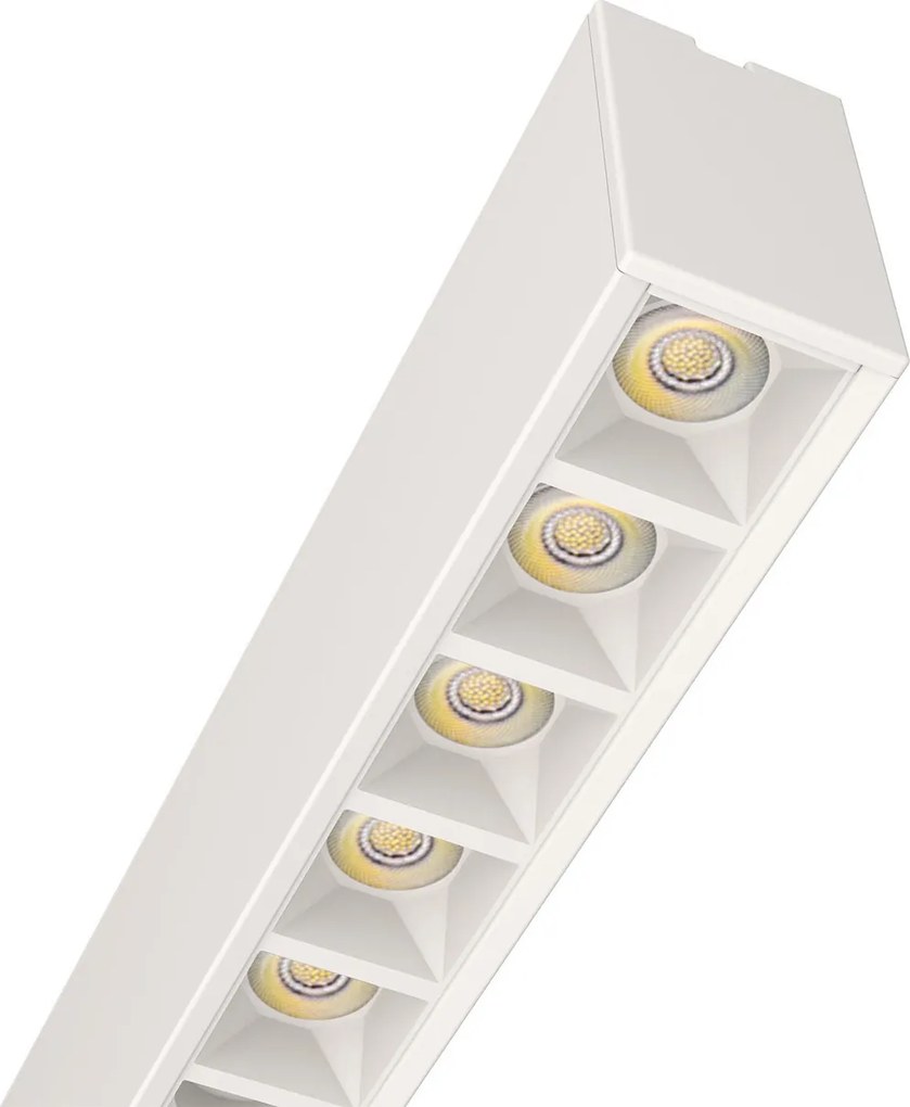 Plafoniera Lineare LED 40W 120cmDALI2 - driver Philips Bianca o nera