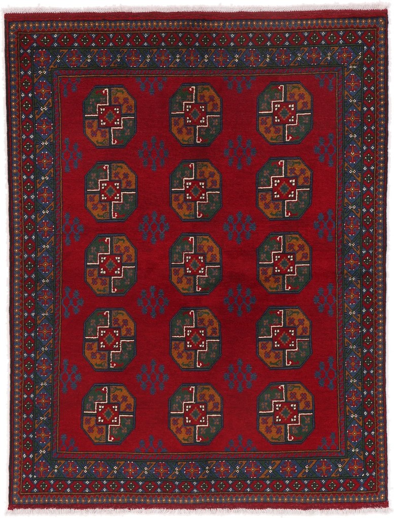 Afghan Tappeto orientale 150 x 190 (Afghanistan) Annodato A Mano