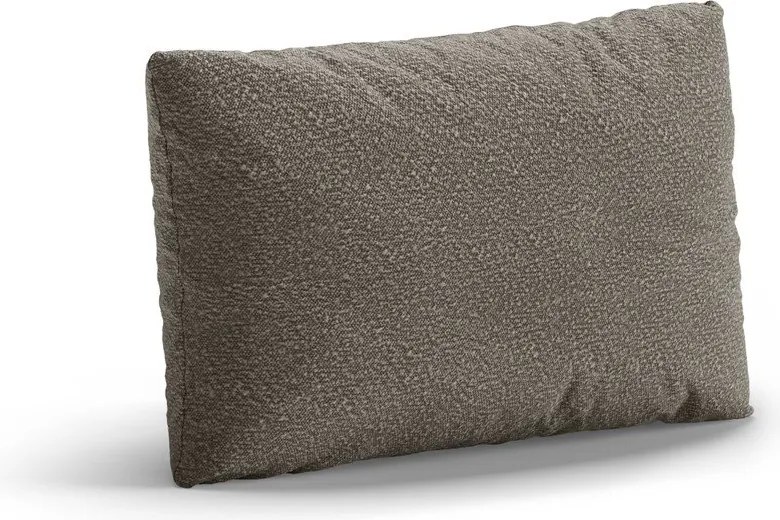 Cuscino per divano grigio con rivestimento in bouclé Poppy – Micadoni