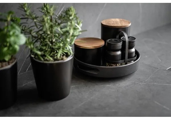 WENKO 55098100 - Vassoio BLACK OUTDOOR KITCHEN 26x6 cm nero