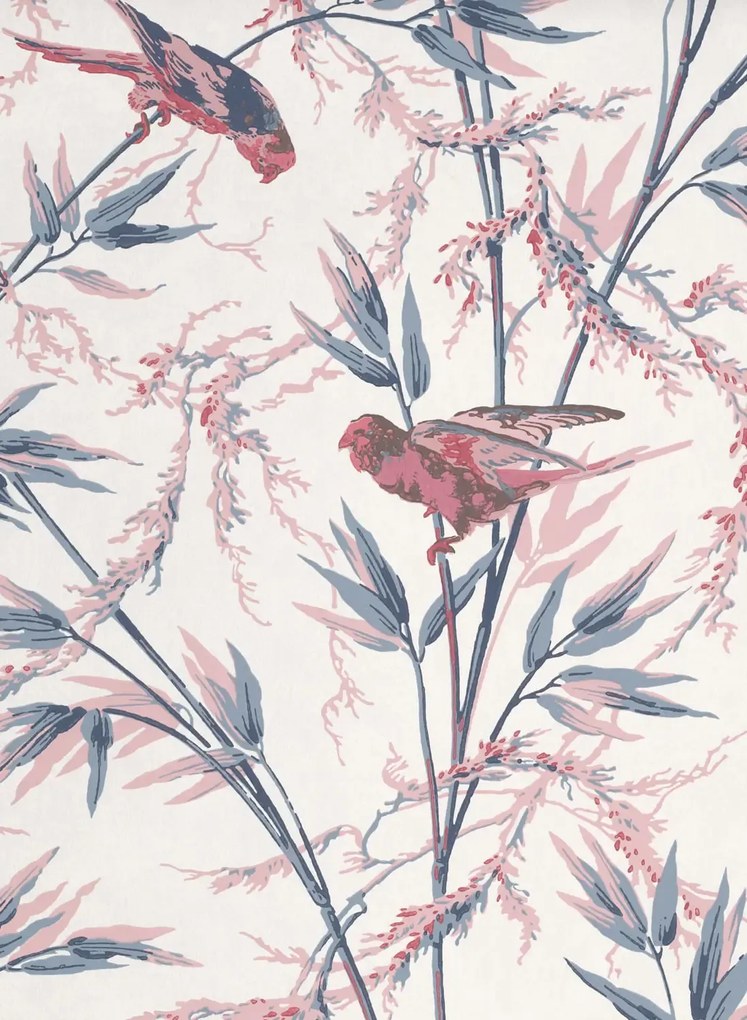 Little Greene Tapete Great Ormond Street - Carmine