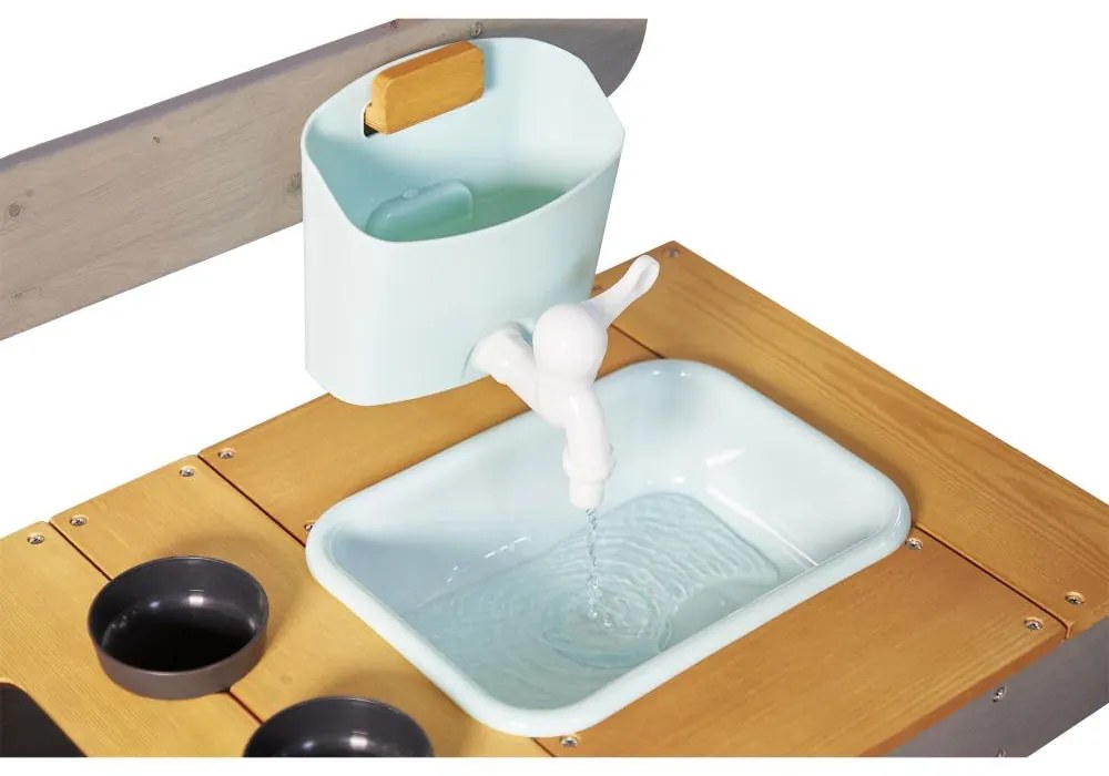 Cucina da esterno in legno - Muddy Lab