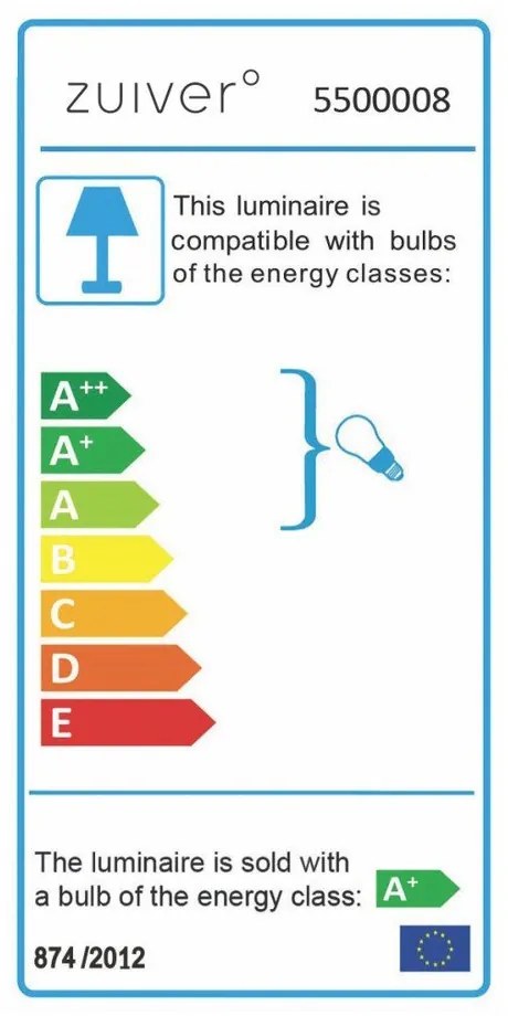 Plafoniera a LED bianca Dice - Zuiver